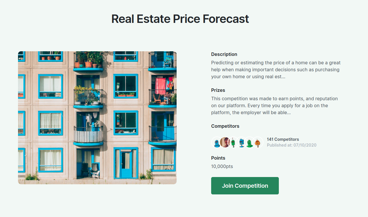 Data Science Study Case - Real Estate Price Forecast